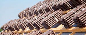 Kingsley Roofing banded tiles on felted and battened roof