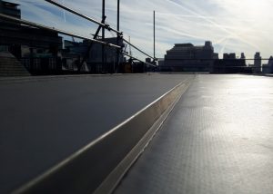 Kingsley Roofing Southern completed this standing seam roof on a building in Fleet Street, London