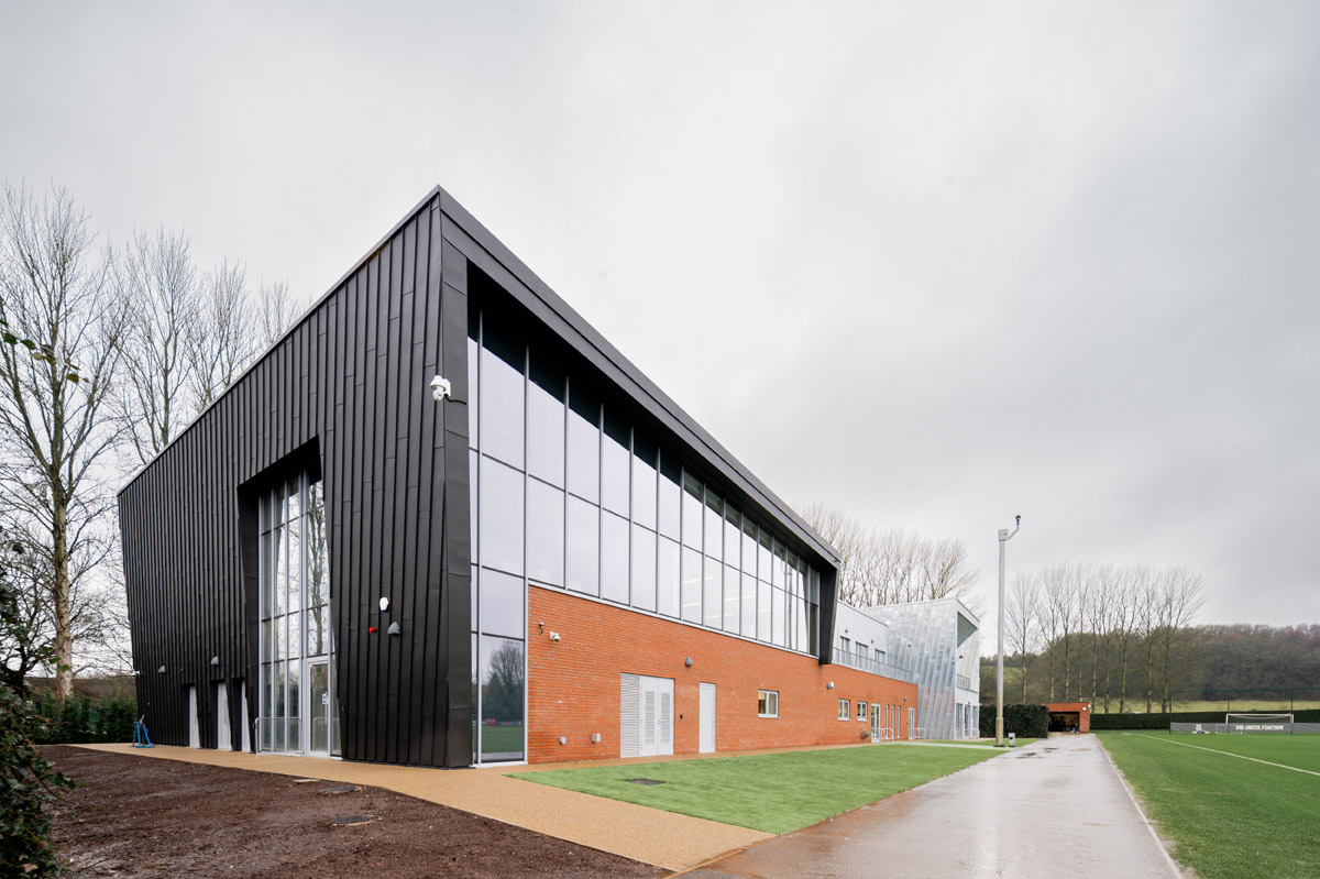 Zinc Cladding Project for Stoke City FC